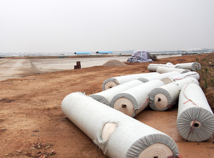 Hangzhou Xiaoshan airport construction site