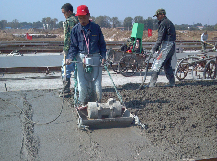 Chengdu Shuangliu Airport construction site